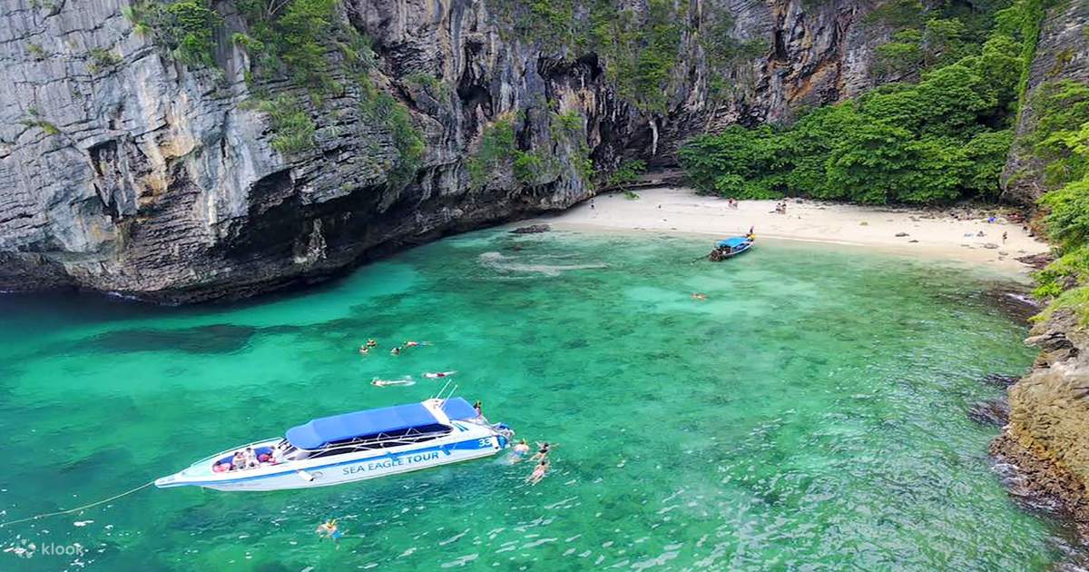 Phi Phi Island Half Day Speedboat Tour from Krabi Klook India